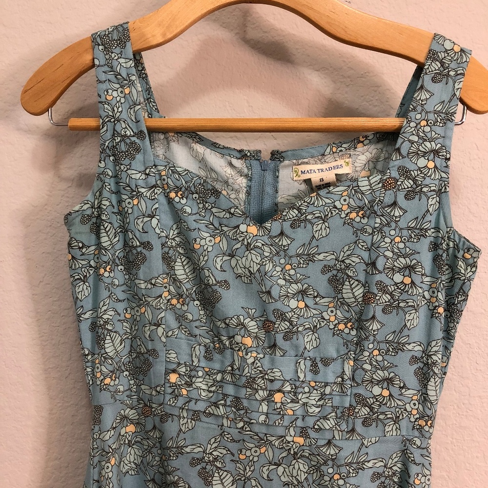 Mata Traders floral sun dress size XS